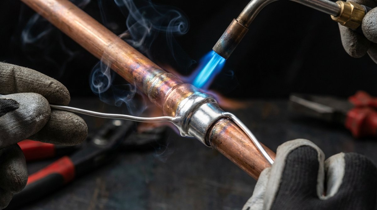 Plumbing work example