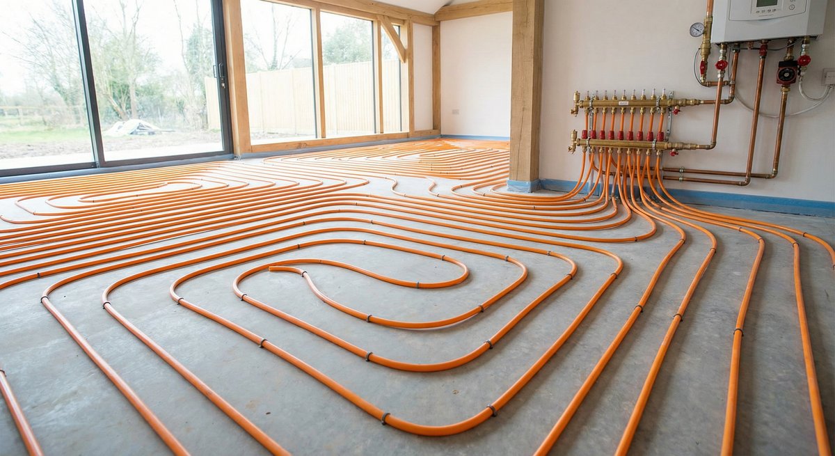 Underfloor Heating by plumber